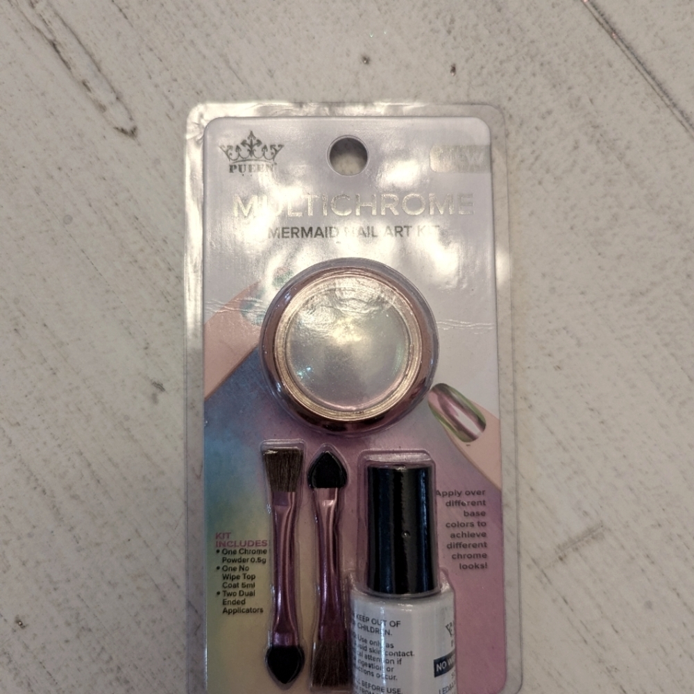 Multi Chrome Mermaid Nail Art kit